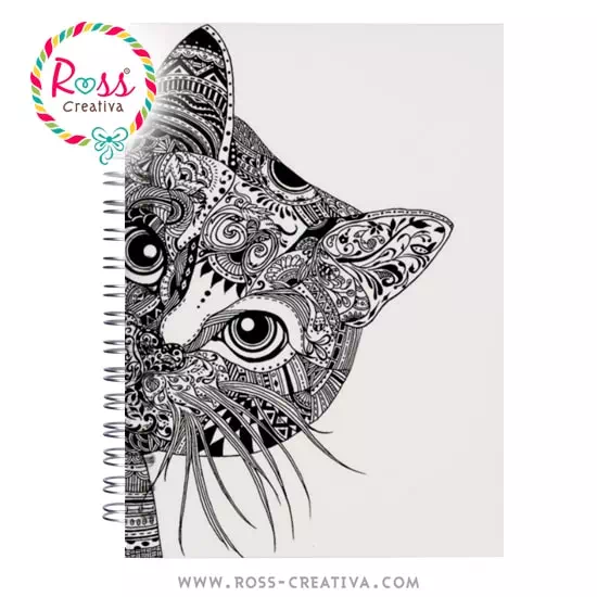 Libreta Cat Mandala Ξ Tienda de Regalos Ξ Ross Creativa